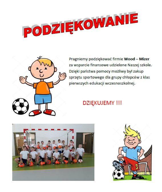 podziekowanie